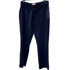 NANETTE LEPORE NWT Women’s Navy Belted Dress Pants - Size 10